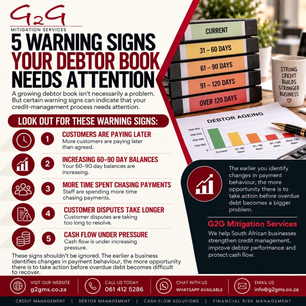 5 warning signs your debtor book needs attention